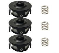 Risveglio Tête de débroussailleuse avec ressort pour DUR181Z DUR141 Tap Go 195858-1, 8,2 m en nylon de rechange (3 pièces)
