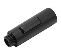 Risveglio Tête de pulvérisation extractible en ABS noir pour évier de cuisine, buse de pulvérisation de rechange G12 avec modes centralisé et d'injection