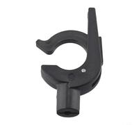 Risveglio Tonearm Clip de support pour platines Technics SL-1200 MK2/MK3/MK5 en plastique sécurisé Noir 3 x 0,6 cm