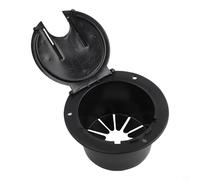 Risveglio Trappe de câble électrique pour camping-car 50 A ABS noir (noir)