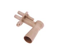 Risveglio Tube Venturi pour chaudière - Prise d'air - Buse de prélèvement de four mural - Composant de chauffage à économie d'énergie - Installation à faire soi-même pour plastique - Beige