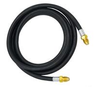 Risveglio Tuyau de soudage au gaz inerte de 12,7 cm, UNF 18RH pour régulateur de débitmètre Argon Helium TIG MIG, tube en caoutchouc 300 PSI (3 m)