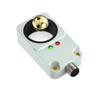 RISWEKFW Capteur de proximité annulaire, Interrupteur inductif, connecteur M12 Non encastré, CC 3 Fils, NPN PNP, IP67, détection de Chute de métal magnétique(22MM PNP NO)