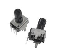 RISWEKFW Potentiomètre de Joint Vertical Rv09, Arbre Vertical de 12.5mm, 1k 2k 5k 10k 20k 50k 100k 0932, résistance réglable, Type 9, 3 Broches, 10 pièces(RV09 B1K 10PCS)