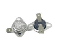 RISWEKFW Thermostat bimétallique KSD301 15A, 1 pièce, Interrupteur sans température, contrôle Thermique 45 50 60 65 80 75C 85C 90 95 105 115 125 135 145C150C degrés(65 Degree NO)