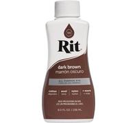 Rit Teinture Liquide pour Tissu, 236 ML, Marron foncé, 1-Pck