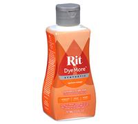 Rit DyeMore Teinture liquide pour textiles synthétiques, 207 ml, 13 couleurs abricot orange