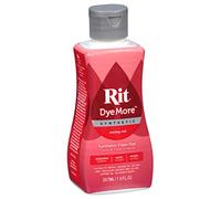 Rit DyeMore Teinture liquide pour tissus synthétiques 207 ml - 13 couleurs (rouge rouge)