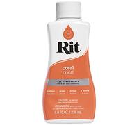 Rit Teinture Liquide 236,8 g Corail, Multicolore, 1