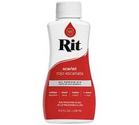 Rit Teinture Liquide pour Tissu, 236 ML, écarlate, 8 FL oz 236ml