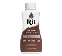 Rit Teinture Liquide pour Tissu, 236 ML, Marron foncé, 1-Pck