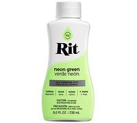 Rit Teinture Liquide pour Tissu, Vert Fluo, 236 ML