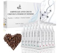 Ritalia Ampoules Cheveux Femme et Homme | 10x5ml, naturel, sans silicone | Complexe Bioactif Triple Action, facile à appliquer, stimule la repousse | Traitement cheveux