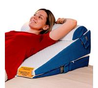 Ritalia® Housse de Rechange pour Oreiller Cuneo 60x60x30 | Ne Comprend Pas l'Oreiller | Housse Lavable en Bambou Oeko-TEX | Compatible avec Oreiller de Lecture et Anti-Reflux.