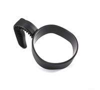 Ritc Lot de 6 poignées de gobelet pour bouteilles sous vide de 7/887 ml - Support antidérapant en silicone - Design confortable résistant à la chaleur pour bouteilles Ritc et marques similaires - Noir