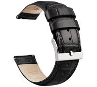 Ritche Bracelet de montre en cuir véritable à dégagement rapide pour Samsung Galaxy Watch 6 Band Classic 43 mm, 47 mm, 40 mm, 44 mm, 18 mm, 20 mm ou 22 mm, pour homme et femme, cadeau de