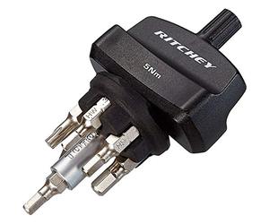 Ritchey Llave DINAMOMETRICA Torque Key 5NM 6 Bits 1PCBAG ynamométrique 6 Outils Unisex-Adult, Multicolor