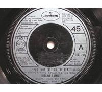 Ritchie Family - Ritchie Family Put Your Feet To The Beat 7" Mercury 6007239 EX 1979 there is 2mm drill hole in label rim