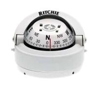 Ritchie Navigation Compas Explorer S-53 de montage en surface 70 mm blanc