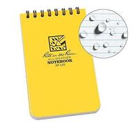 Rite in the Rain 135L All-Weather Top-Spiral Notebook 3 x 5 Yellow Cover Universal Pattern (No 135)
