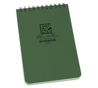 Rite in the Rain - Carnet Etanche Vert Olive 10 x 15 cm - Vert Olive - Papier Etanche - 10 x 15 cm - 100