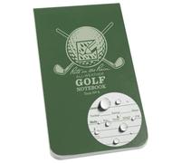 Rite in the Rain de golf toutes saisons ordinateur portable, 8,9 x 15,2 cm, Green Field Flex, Club Golf Book & Notes de trou (N ° 4)