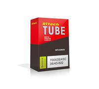 Ritech Tube butyle sans Soudure 700X35/43C Soupape