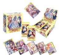 RiTeDei New Goddess Story,1box,180 Sheets per Box,Collectible Cards,Erogenous Girl Cards,Charming Figure Waifu Card,Goddess Story,Goddess Series.