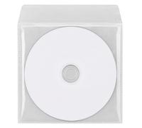 Ritek Lot de 5 DVD-R vierges imprimables à jet d'encre blanc 4,7 Go 16X - DVD vierges enregistrables sur toute la surface dans des pochettes en plastique Dragon Trading avec rabat - Support de qualité