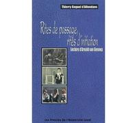 Rites de passage, rites d'initiation. lecture d'arnold van gennep Lecture d'Arnold van Gennep - GOGUEL D'ALLONDANS T - Presses De L'universite Laval - broché - Etude