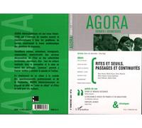 Rites et seuils, passages et continuités Tome 28 Passages et continuités - Collectif - L'harmattan - broché - Revue