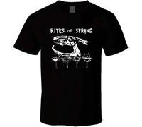 Rites of Spring Post Hardcore Band Retro T Shirt Graphic Printed Tee Mens Shirt Black M