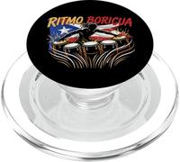 Ritmo Boricua Puerto Rico Batterie Design PopSockets PopGrip pour MagSafe