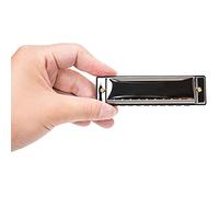 RiToEasysports 10 Trous C Clé des Pièces Buccales Portables de L'harmonica pour les débutants. Facile à Utiliser pour les Enfants et Mini Amateur Musique à éolien Adulte