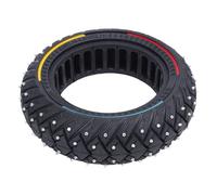RiToEasysports 10x2, 70 6, 5 Pneu de Scooter électrique, Vis Anti-Glissement à Trois Couleurs Absorption de Choc en Caoutchouc Pneu Solide pour la Neige Hors Route