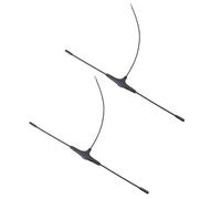RiToEasysports 2 Pièces Antenne FPV 915 MHz, Antenne de Contrôle Longue Portée de Type T 2,5 Dbi avec Connecteur IPEX4, pour Drone de Course FPV Voitures RC Bateaux Distributeurs Automatiques