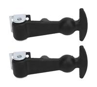 RiToEasysports 2 Pièces Loquet de Poignée en T, Loquet de Tirage de Capot en Caoutchouc, Support en Métal pour Boîte à Outils, Camion Automobile, Compartiment Refroidisseur