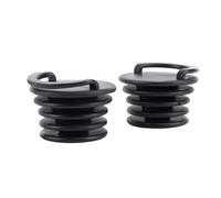 RiToEasysports 2pcs Kayak Scupper Stopper Bung PVC Poule de Trous de Vidange en canoë étanche Ajustement Bien ajusté pour Le Bateau Marin avec des Anneaux de Traction Faciles à Utiliser