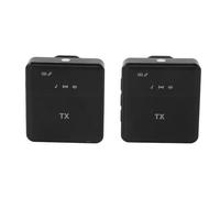 RiToEasysports 2pcs Microphone Lavalier sans Fil, Clips de Réduction du Bruit de Type C sur Un Mini Microphone à Revers pour Une Interview Record, Vlogs