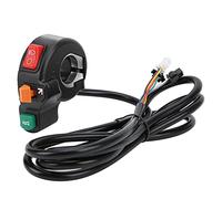 RiToEasysports 3-en-1 Combinaison Vélo Électrique Guidon Head Light Turn Light Klaxon Interrupteur on/Off pour Moto Vélo Électrique