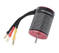 RiToEasysports 3650 Moteur sans Balais, Conception économe en énergie, Haute Performance, Boîtier en Alliage en Aluminium, pour Le Véhicule à Dérive Hors Route RC, avec Rotor équilibré de Précision,