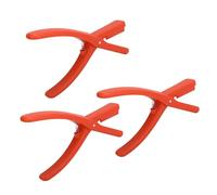 RiToEasysports 3pcs Peeler D'écrevisse, Outil de Bombardement D'écrevisses pour Protéger les Ongles et Garder les Doigts Propres (ORANGE)