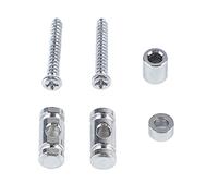 RiToEasysports Accessoires de Guitare, Remplacement Facile de Retenue de Guide D'arbre de Corde de Rouleau pour la Guitare électrique (SILVER)