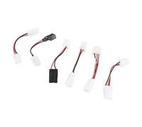 RiToEasysports Adaptateur de Faisceau de Feu Arrière Faisceau de Câbles de Feu Arrière en Cuivre ABS 6 Pièces Configuration de Conversion Plug and Play pour 240SX PnP S13 Kouki 1989 1993 Mise à