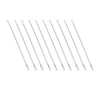 RiToEasysports Aiguille à Double Chas en Métal pour Machine à Tricoter, Conception de Fil Efficace, 20 Pièces D'aiguilles de Transfert pour KR830 KR838 KR850 KR890 SRP325 SRP50 SRP60 SRP60N