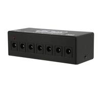 RiToEasysports Alimentation pour Pédales, 6 Alimentations de Sortie Isolées 9 V CC pour Pédales de Guitare 100-240 V (Prise UE 100 à 240V)