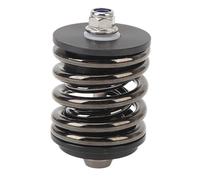 RiToEasysports Amortisseur Arrière de Vélo Pliant, Amortisseur de Ressort de Suspension de Vélo de Traitement des Plastiques D'ingénierie en Acier pour (Titane)