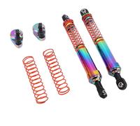 RiToEasysports Amortisseurs RC, 1 Paire D'amortisseurs Hydrauliques RC en Alliage D'aluminium de 110 Mm avec Finition Galvanisée pour Voiture Télécommandée à L'échelle 1:10