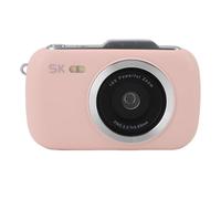 RiToEasysports Appareil Photo Numérique, 80mp 5k Zoom 18x, écran 2,8 Pouces pour Photographie, Vidéo, Webcam, Vlogging, Enfants, Adolescents, étudiants, Voyage (Pink)