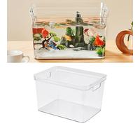 RiToEasysports Aquarium de Pêche à la Pêche Transparent Aquarium sans Montée pour des Conditions d'eau Idéales et Une Décoration de Bricolage (L 122x91cm / 48x36in)